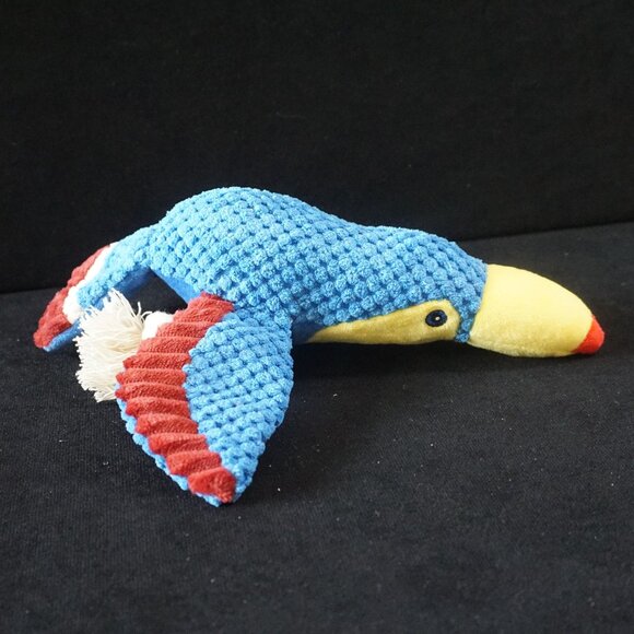 Stuffed and Rope Toucan Dog Toy for Medium Size Dogs - Picture 1 of 4